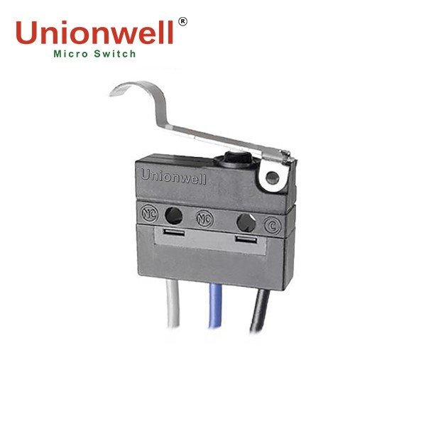 Sealed Micro Switch Roller Lever Wires Downwards G9