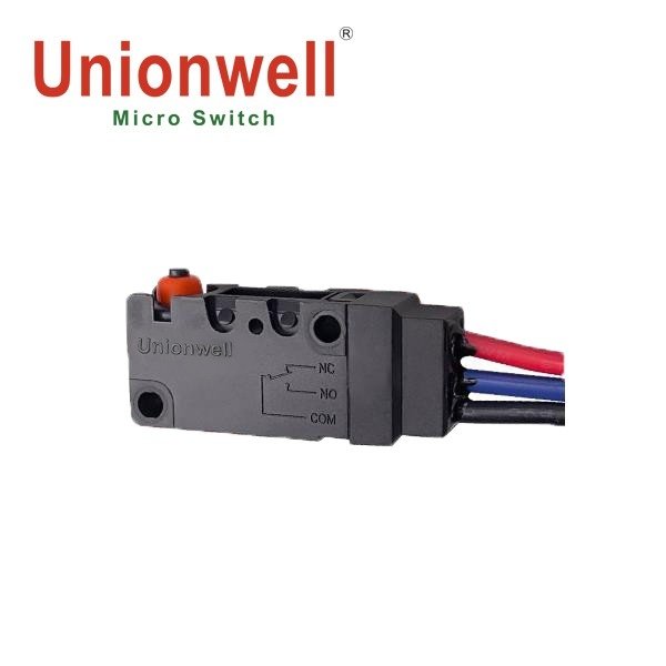 Waterproof Micro Switch Lead Wires SPDT